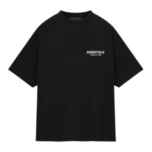 Fear of God Essentials Jersey Crewneck Tee Black 2
