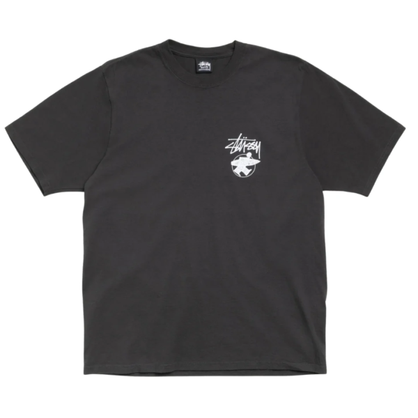 Stussy Long Haul Tee Pigment Dyed Black 1