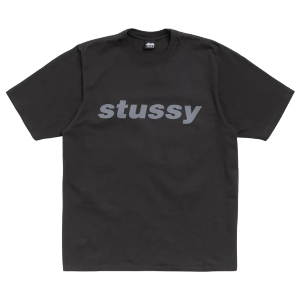 Stussy Shark Tee Pigment Dyed Black 1