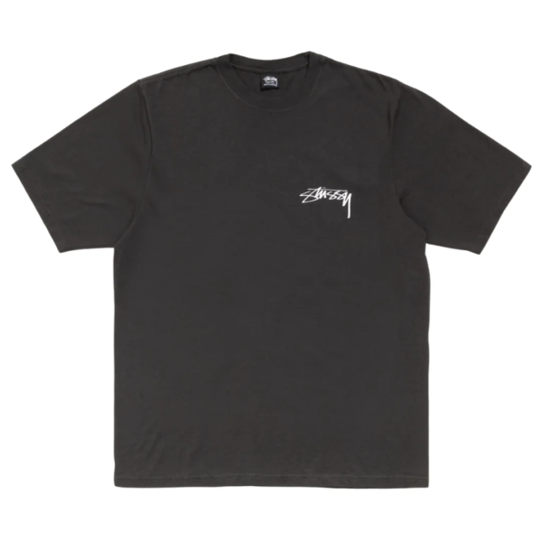 Stussy Skate Stack Tee Pigment Dyed Black 1