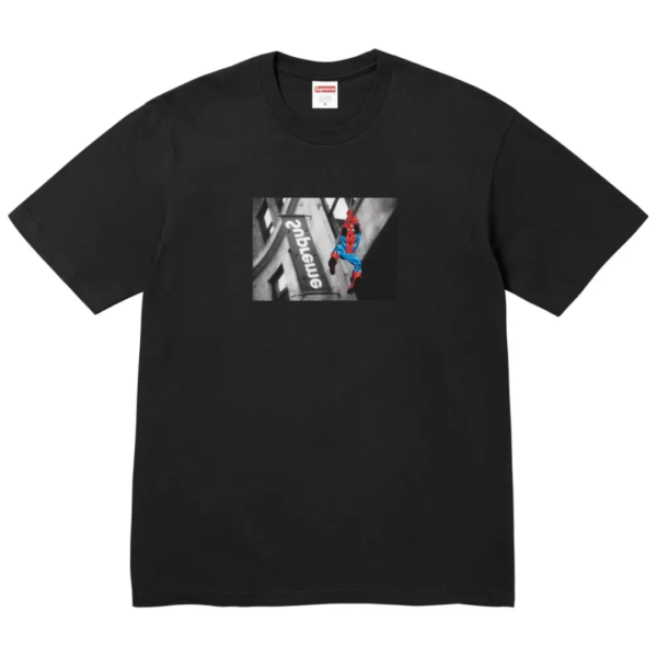 Supreme x Spider-Man Tee Black
