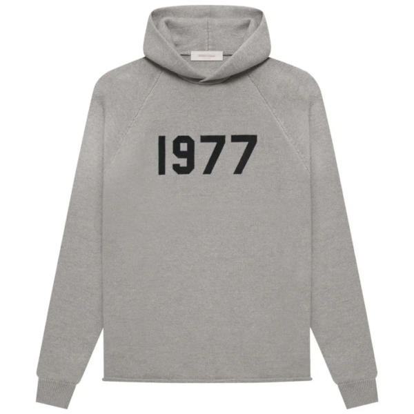 Fear of God Essentials 1977 Dark Oatmeal Hoodie 1