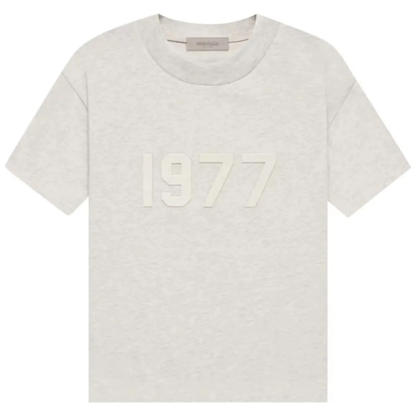 Fear of God Essentials 1977 Light Oatmeal Tee 1