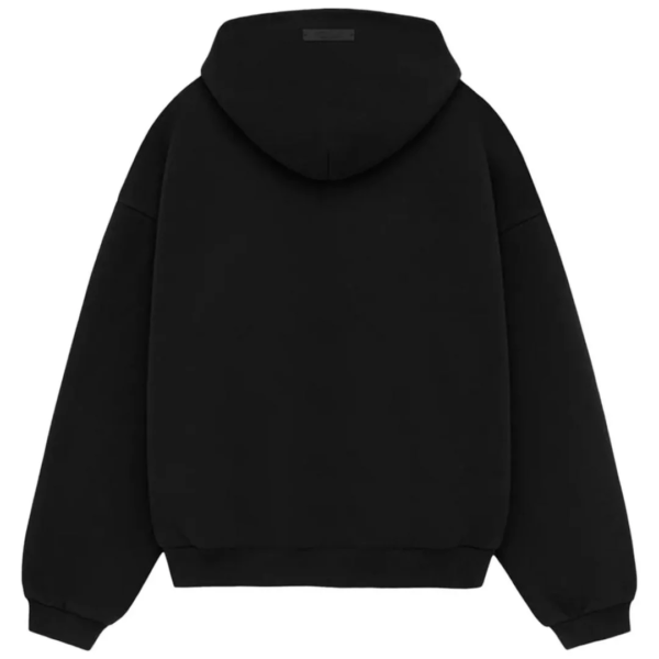 Fear of God Essentials Black Gold Fleece Hoodie 2