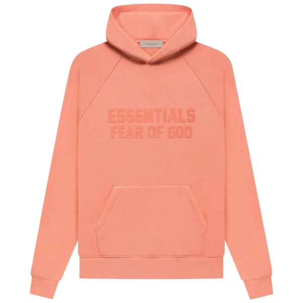 Fear of God Essentials Coral Hoodie 1
