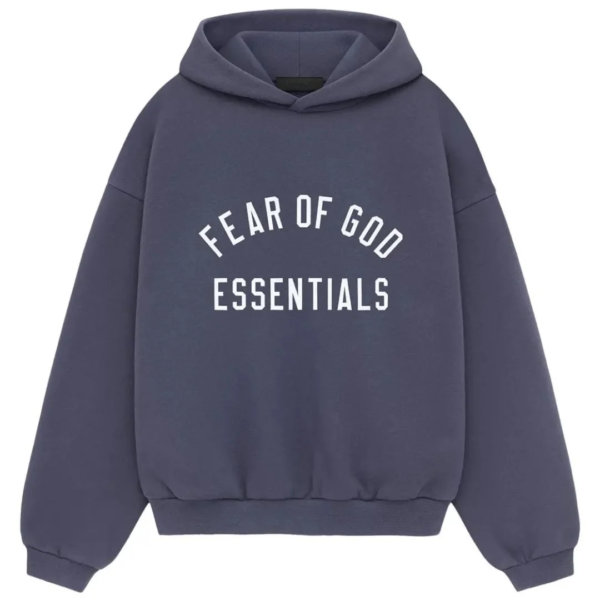 Fear of God Essentials Marine Fleece Hoodie 1