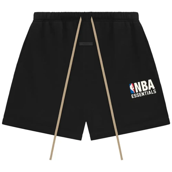 Fear of God Essentials NBA Black Color Sweatshort 1