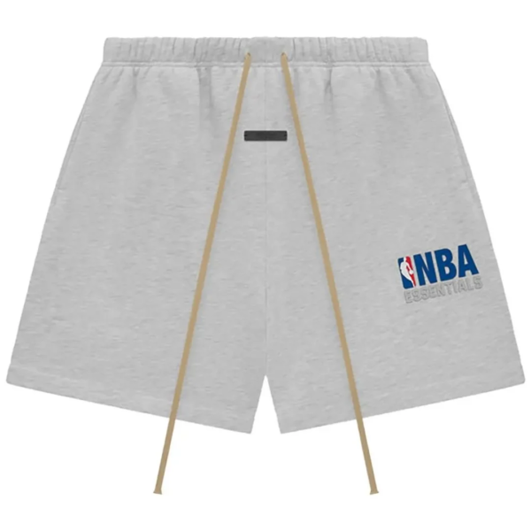 Fear of God Essentials NBA Light Heather Sweatshort 1