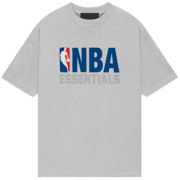 Fear of God Essentials NBA Light Heather Tee 1